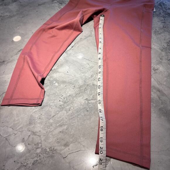 NWT Zella High Waist Daily Pocket Crop Leggings Purple Mesa Womens X-Small - Picture 6 of 9